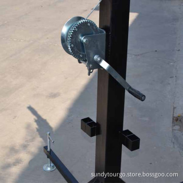 Tourgo Heavy duty DJ equipment Lighting stands truss light stand with T-bar Truss Crank